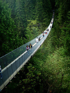 visita el puente suspendido capilano