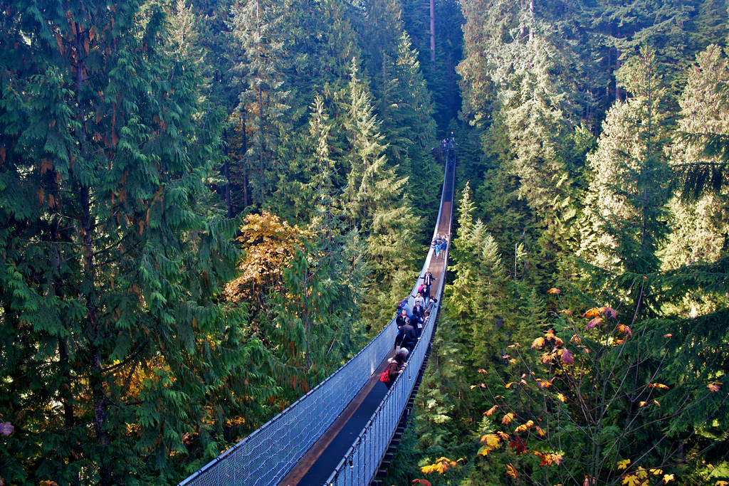 puente capilano vancouver canada 