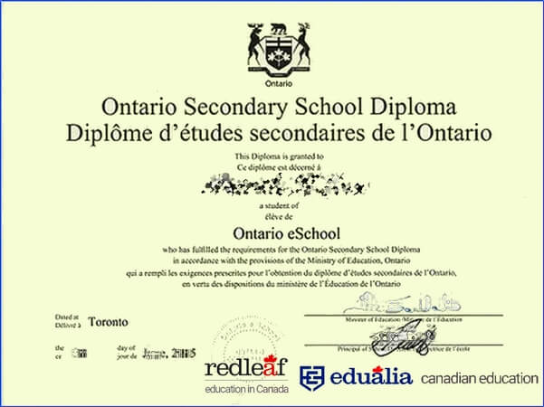 certificado de preparatoria canadiense