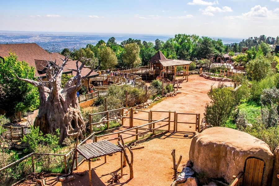 Cheyenne Mountain Zoo.